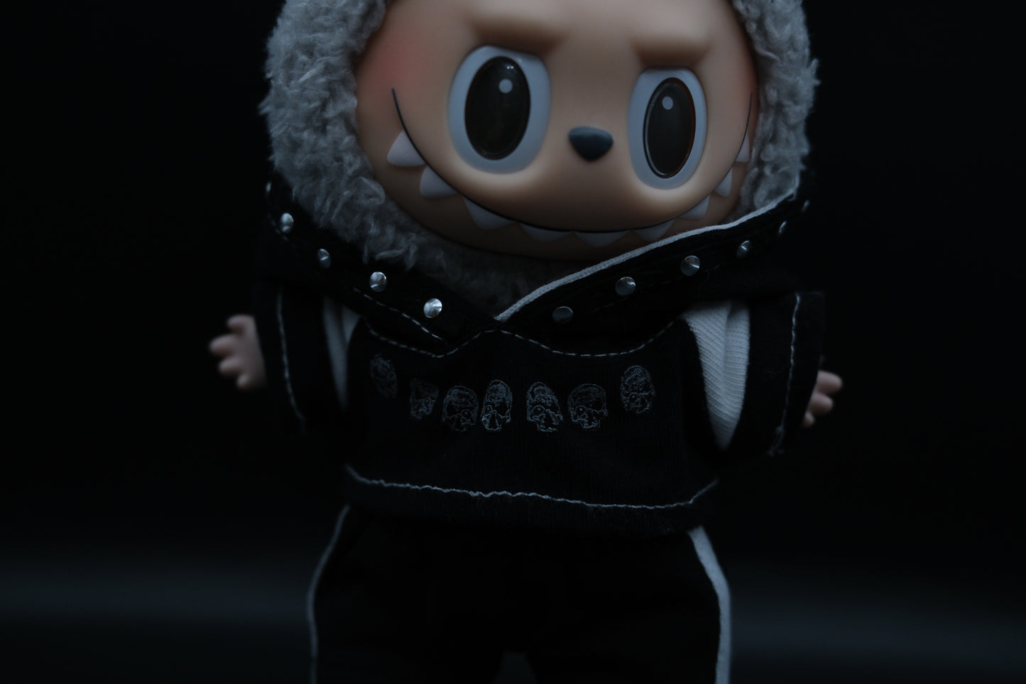 Labubu Clothes (doll not included) | Labubu Outfit | Labubu Dress | LUNAR PUNK SET-Sunglasses, Hoodie, Pants, Shoes
