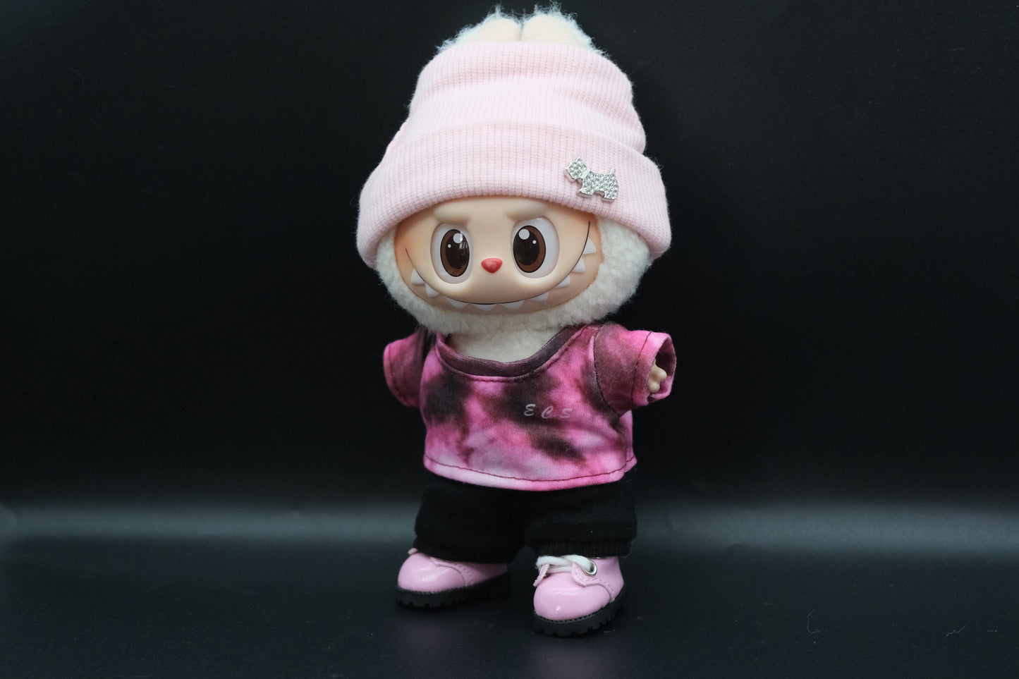 Labubu Clothes (doll not included) | Labubu Outfit | Labubu skirt | y2K Kawaii Outfit- t-shirt, beanies, pants, shoes