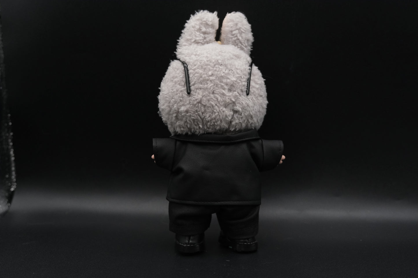 Labubu Clothes (doll not included) | Labubu Outfit | ALL BLACK | INTJ Architect Outfit- Sunglasses,Jacket, Pants,Shoes