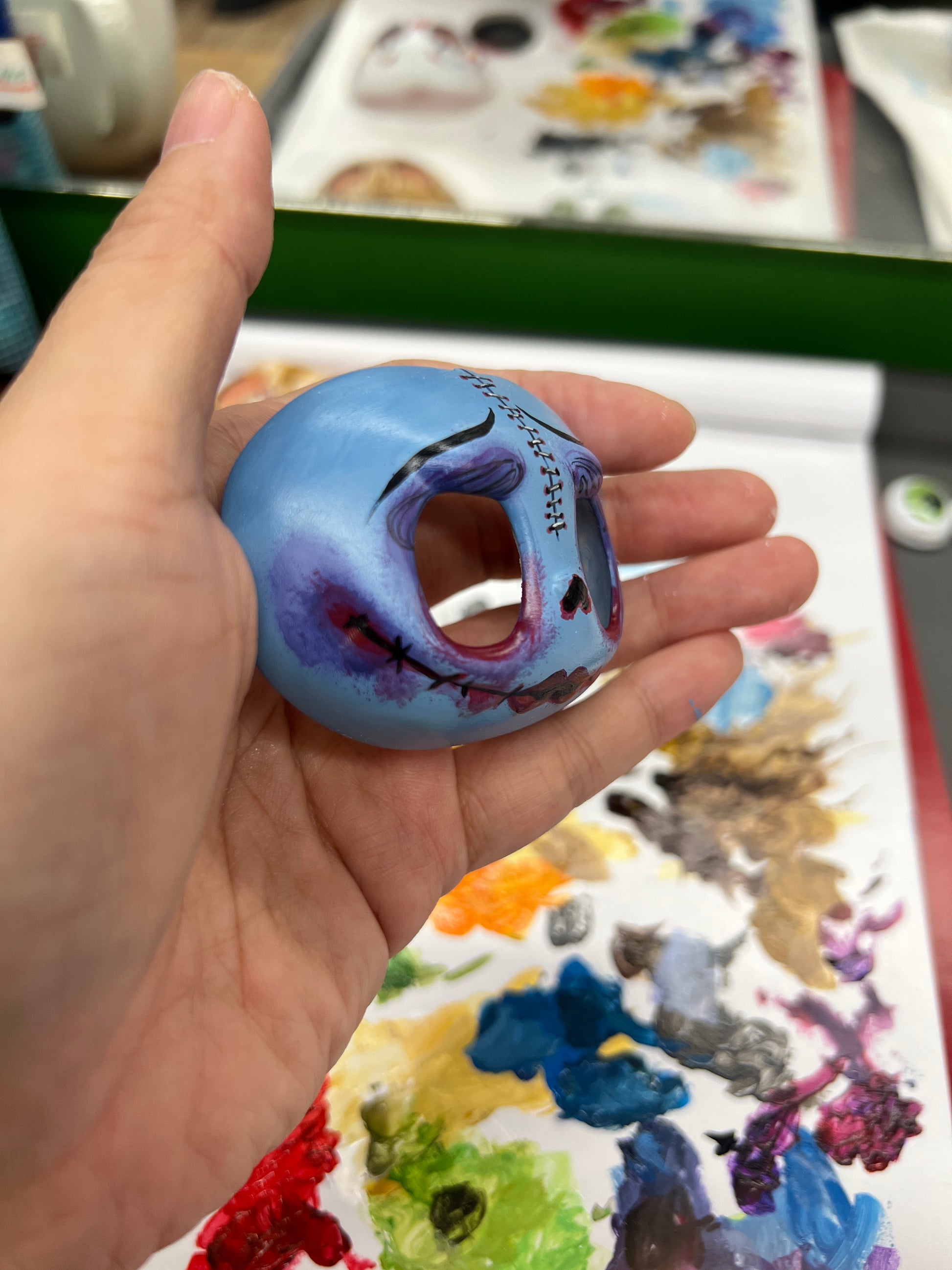 right side of labubu joker outfit