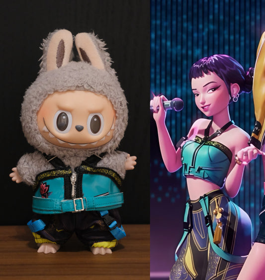 Custom Order | Labubu Clothes | Kpop Demon Hunters Zoey Outfit(Doll Not Included)