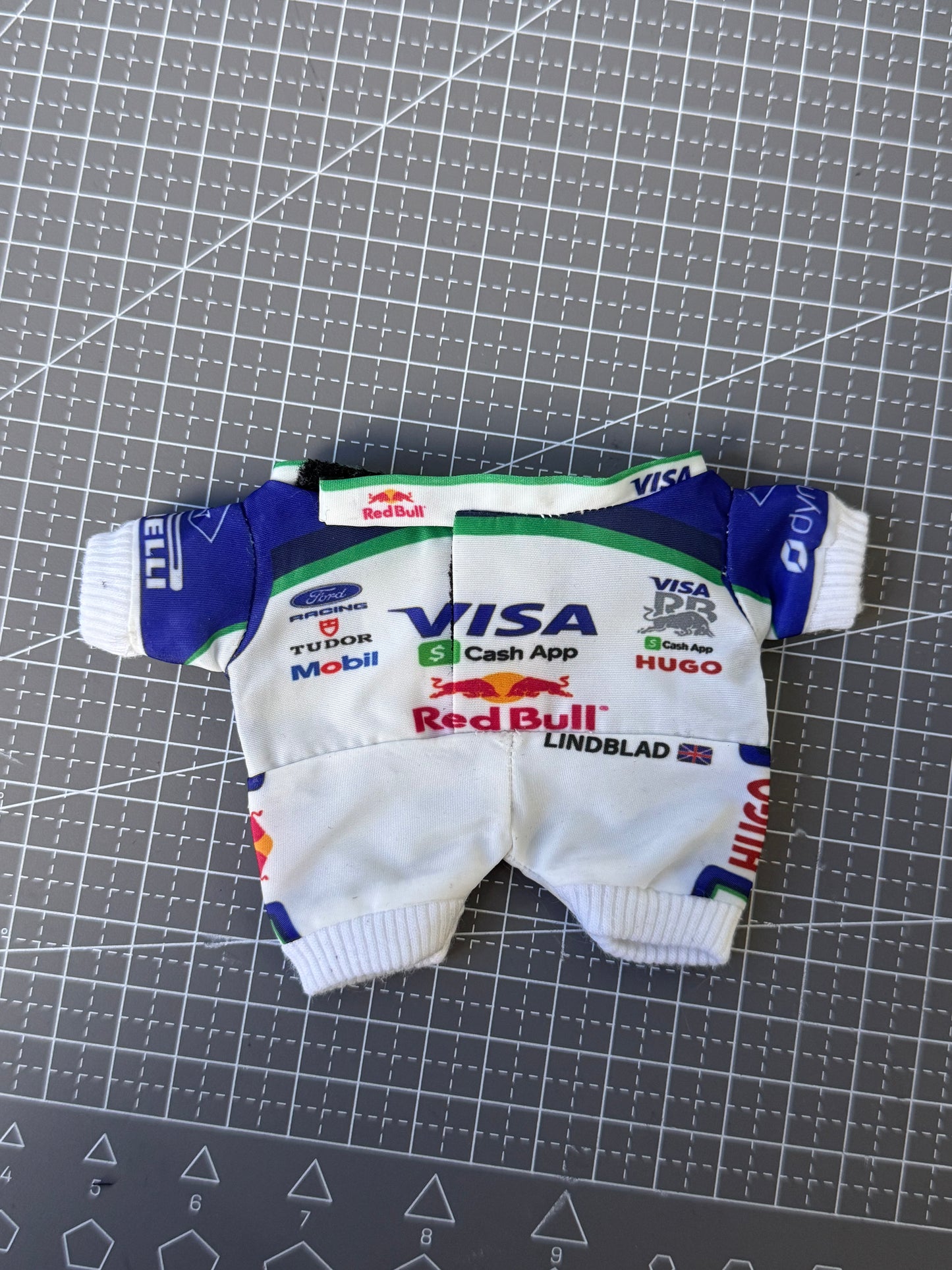 Custom Order | Labubu Clothes | Labubu Outfit | Arvid Lindblad F1 Redbull Racing Suit (Doll Not Included)