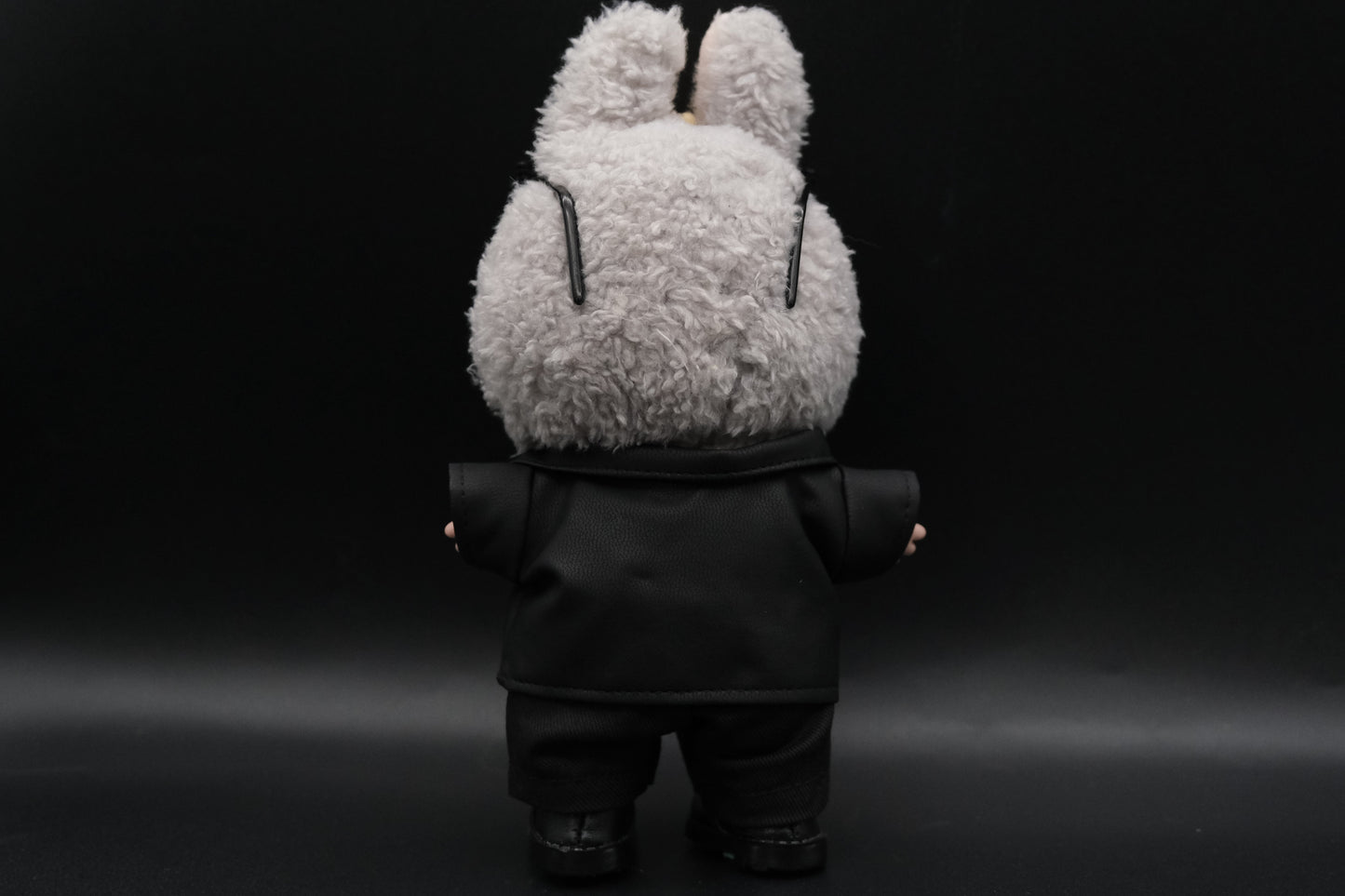 Labubu INTJ Architect Outfit | The Monsters 4-Piece Matte Leather Jacket Set