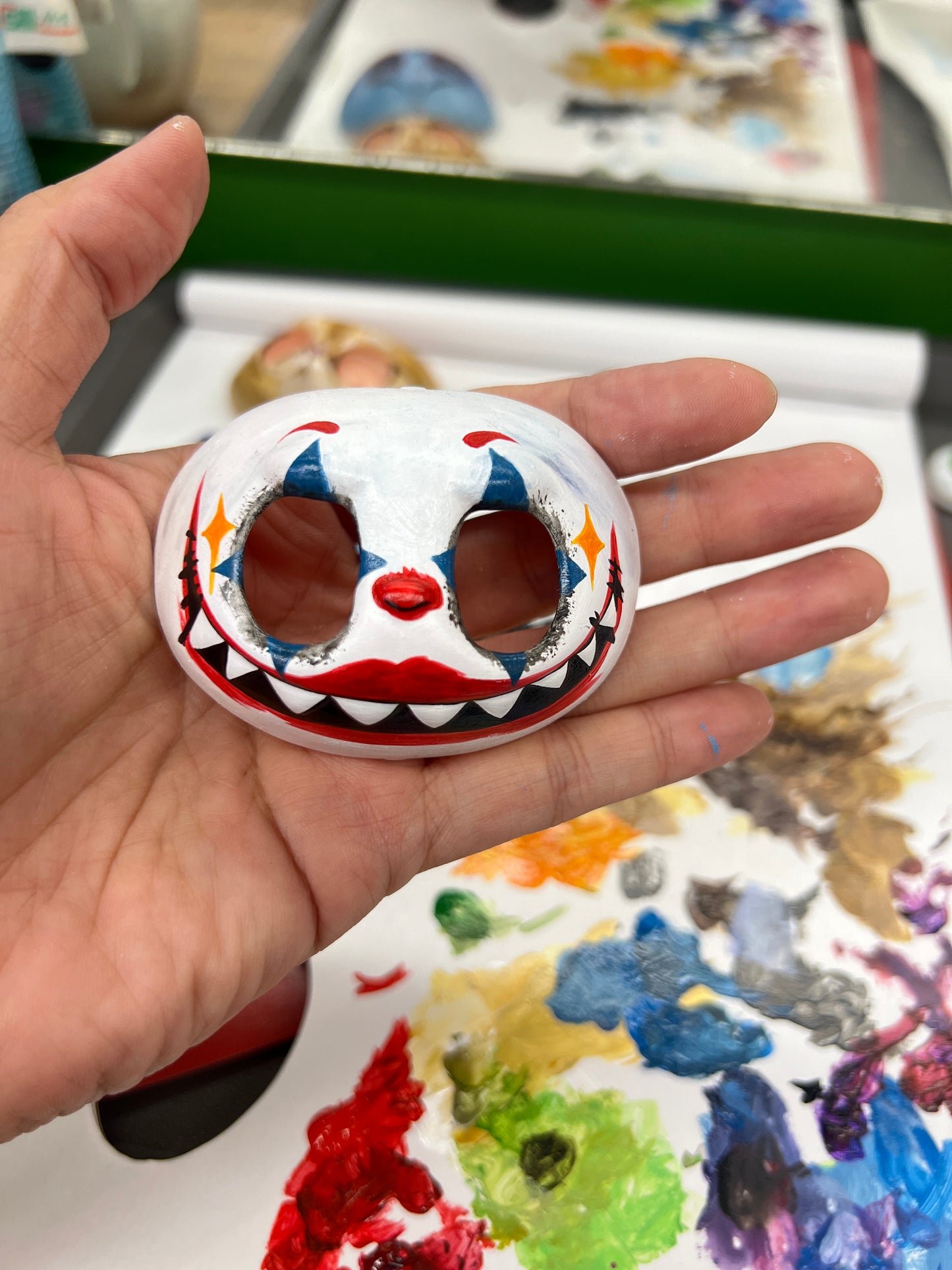 labubu joker mask