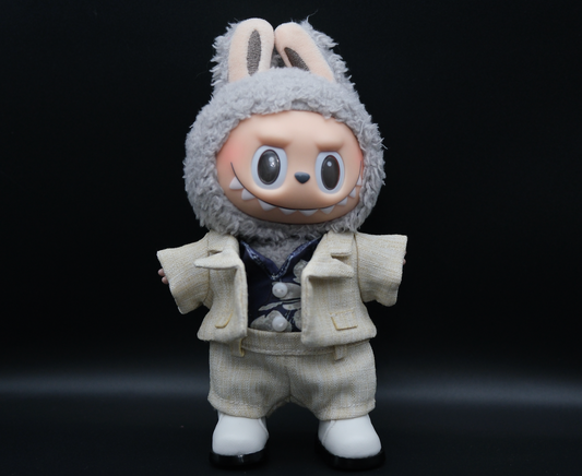 Custom Order | Labubu Clothes (doll not included) | Labubu Outfit | Suit & Undershirt Outfit