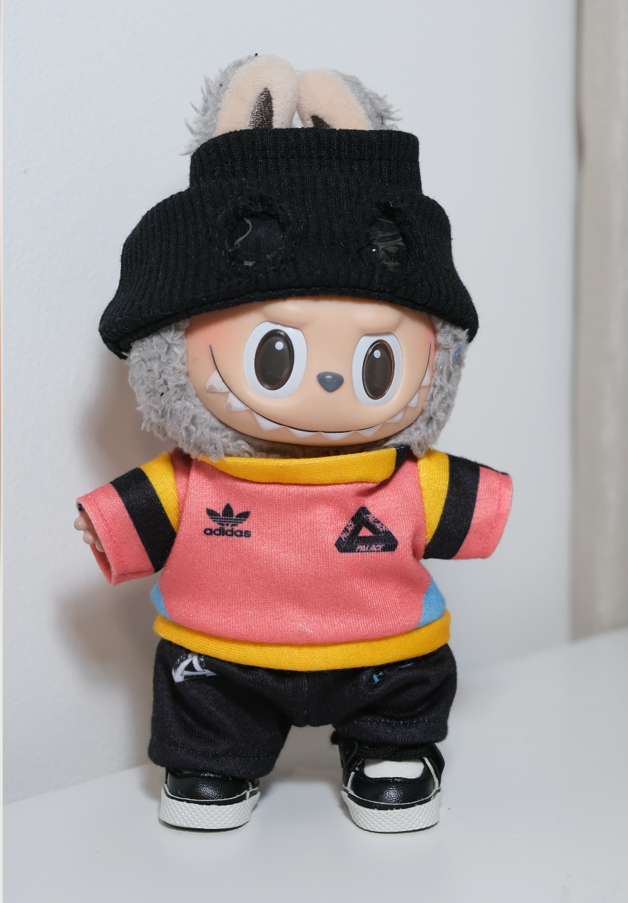 Custom Order | Labubu Clothes | Color block hoodie outfit