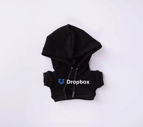 Custom Order | Labubu Clothes | Hoodie with Dropbox logo