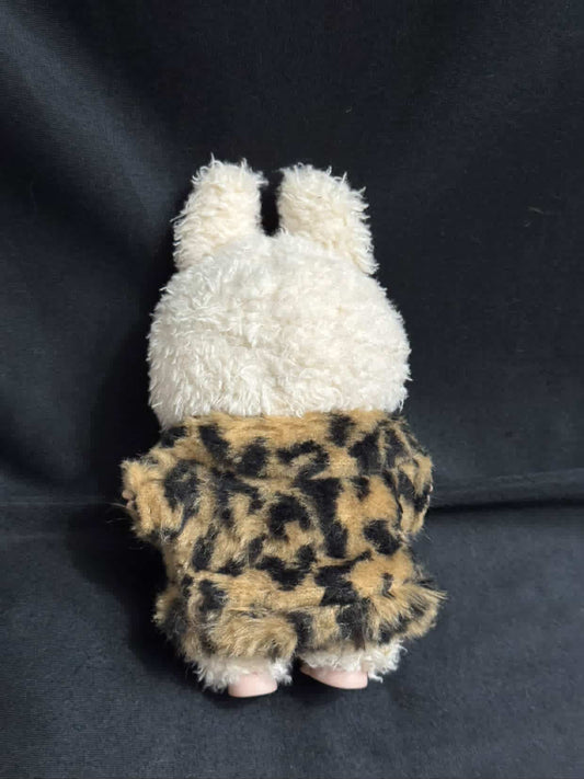 Custom Order | Labubu clothes: Leopard fur jacket
