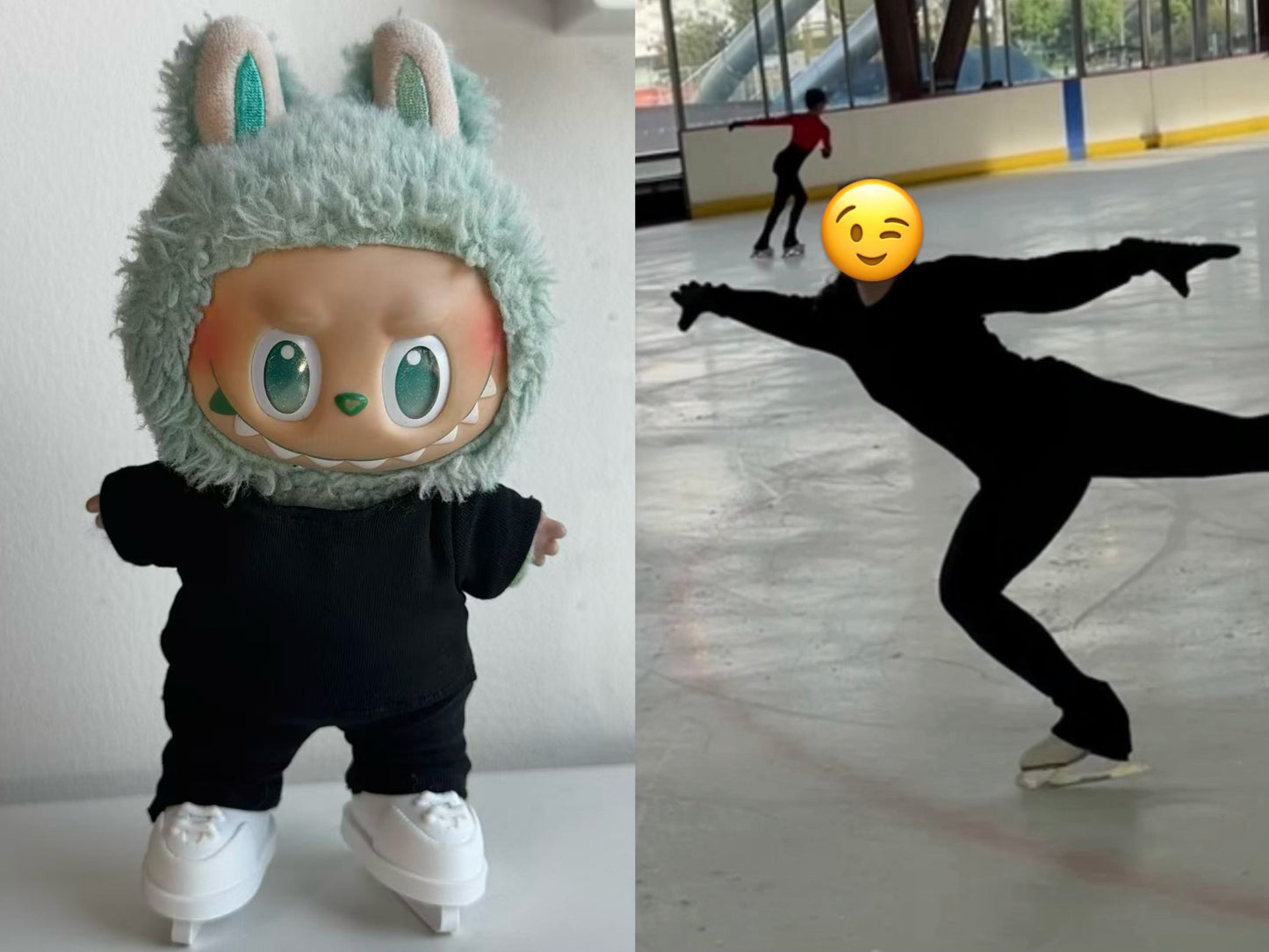 Custom Order | Labubu clothes: Lululemon Ice Skate Outfit (Ice skate not included)