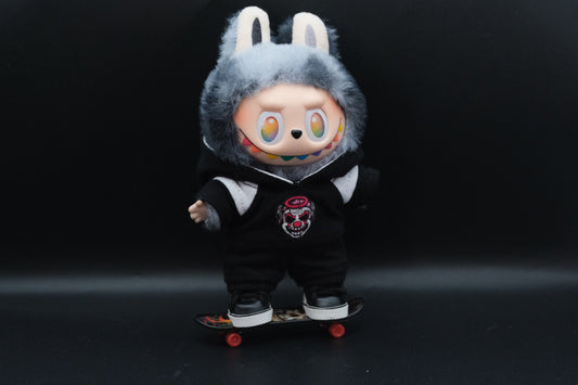 Labubu Clothes (doll not included) | Labubu Outfit | designer outfit | cool skater Outfit- Hoodie,pants,shoes