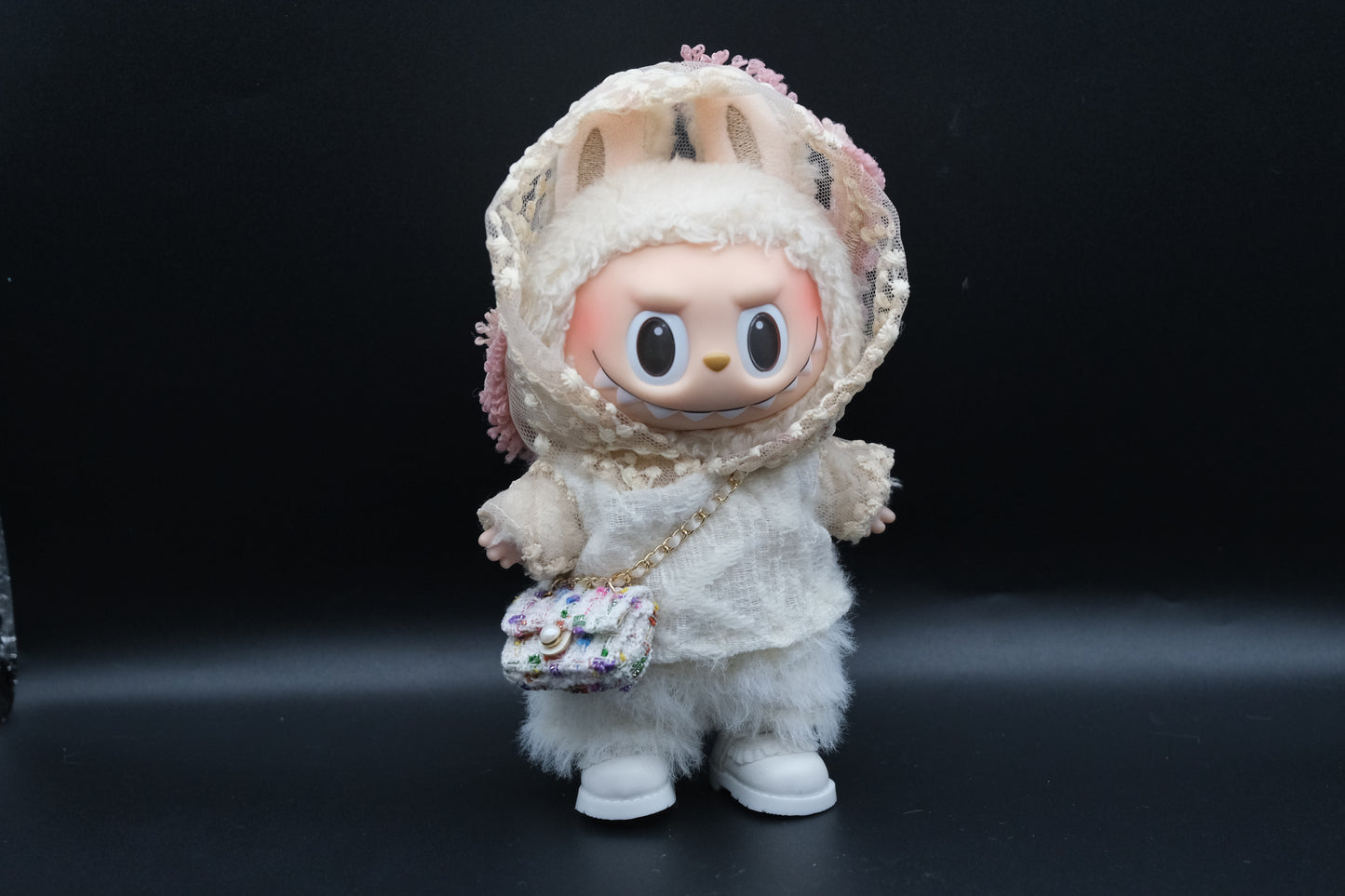 Labubu Clothes (doll not included) | Labubu Outfit | designer outfit |SROCOCO REBEL Outfit - Hoodie, Pants, Shoes, Crossbody bag