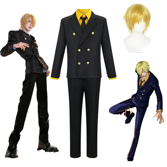 Custom Order | Labubu clothes: One Piece Sanji Costume