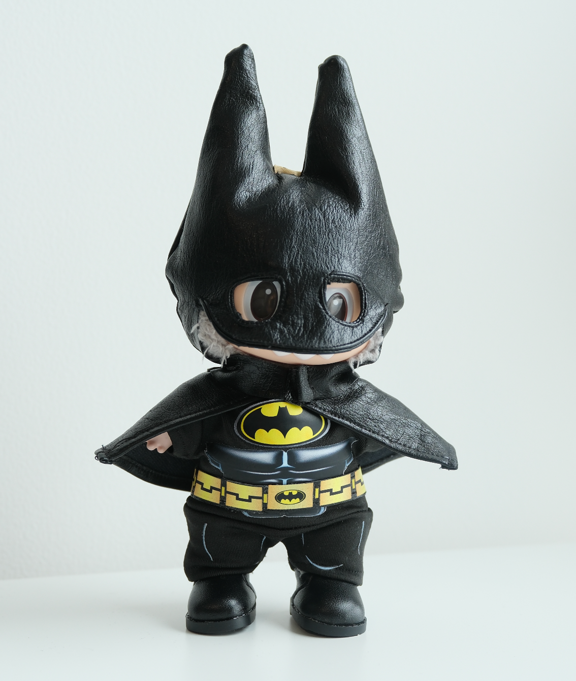 labubu wear batman suit