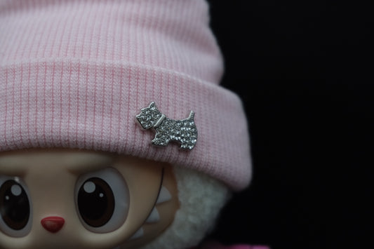 details of labubu pink headband